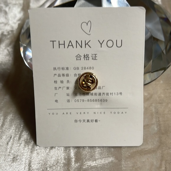 Flamingo Crystal pin - Picture 4 of 5